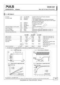 QS40.361 Datasheet Page 4