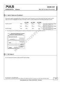 QS40.361 Datasheet Page 5