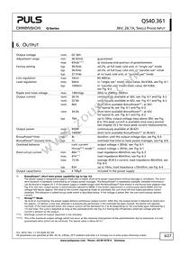 QS40.361 Datasheet Page 6