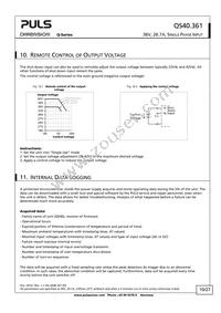 QS40.361 Datasheet Page 10