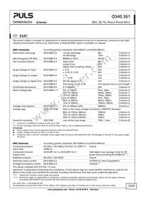 QS40.361 Datasheet Page 15