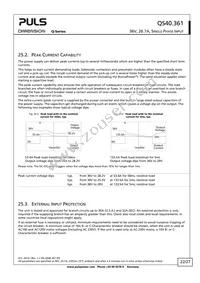 QS40.361 Datasheet Page 22