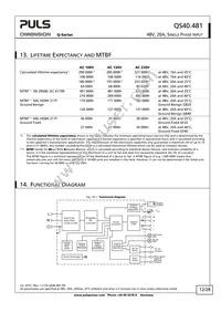 QS40.481 Datasheet Page 12