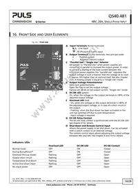 QS40.481 Datasheet Page 14