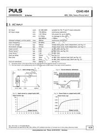 QS40.484 Datasheet Page 4