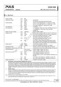 QS40.484 Datasheet Page 6