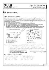 QS5.241 Datasheet Page 20