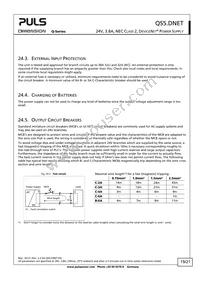 QS5.DNET Datasheet Page 19