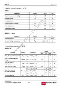 QS5U12TR Datasheet Page 2
