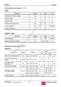 QS5U21TR Datasheet Page 2