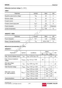 QS5U36TR Datasheet Page 2