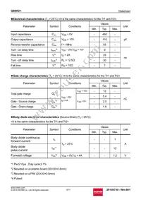 QS8K21TR Datasheet Page 3