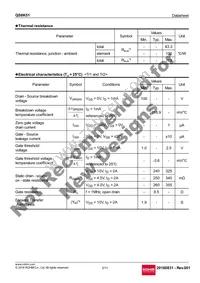 QS8K51TR Datasheet Page 2