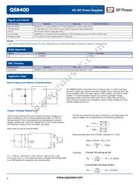 QSB40024S48P Datasheet Page 3