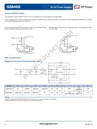 QSB40024S48P Datasheet Page 5