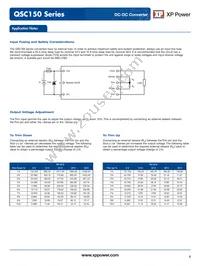 QSC15024S12 Datasheet Page 4