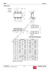 QSX7TR Datasheet Page 6