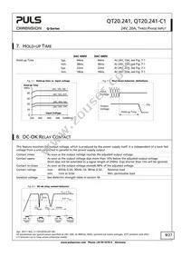 QT20.241-C1 Datasheet Page 8