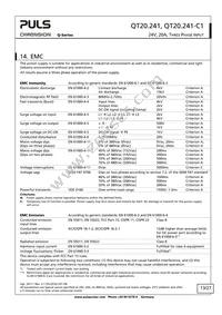 QT20.241-C1 Datasheet Page 13