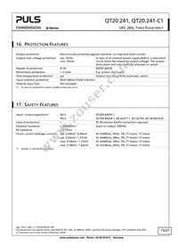 QT20.241-C1 Datasheet Page 15