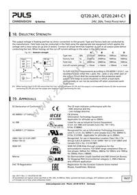 QT20.241-C1 Datasheet Page 16