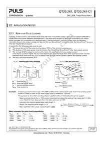 QT20.241-C1 Datasheet Page 21