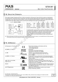 QT20.361 Datasheet Page 16