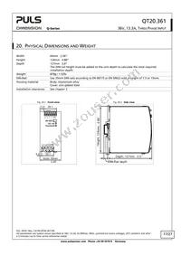 QT20.361 Datasheet Page 17