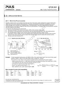 QT20.361 Datasheet Page 21