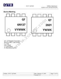 QT2601 Datasheet Page 17