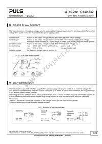 QT40.242 Datasheet Page 9