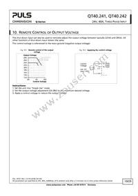 QT40.242 Datasheet Page 10