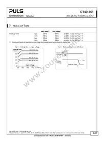 QT40.361 Datasheet Page 8