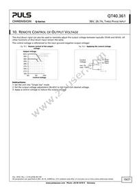 QT40.361 Datasheet Page 10