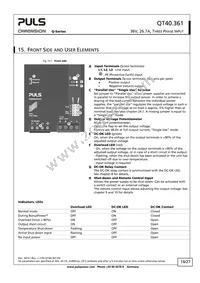 QT40.361 Datasheet Page 14