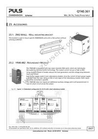 QT40.361 Datasheet Page 20