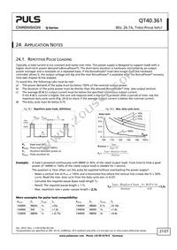 QT40.361 Datasheet Page 21