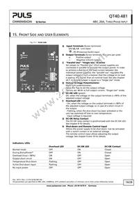 QT40.481 Datasheet Page 14