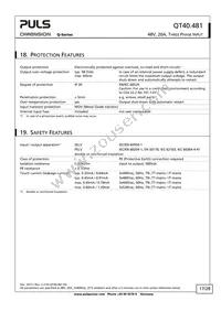 QT40.481 Datasheet Page 17