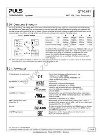 QT40.481 Datasheet Page 18