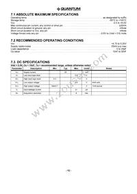QT60320C-AS Datasheet Page 12