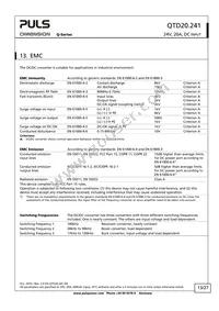 QTD20.241 Datasheet Page 13