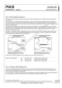 QTD20.241 Datasheet Page 22