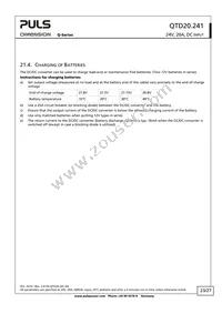 QTD20.241 Datasheet Page 23