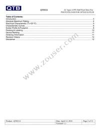QTH214T1 Datasheet Page 2