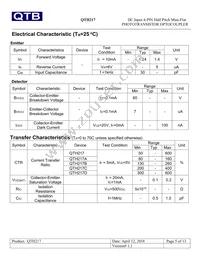 QTH217T1 Datasheet Page 5