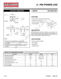 QTLP321CW Datasheet Cover