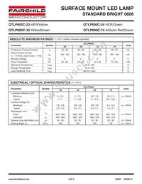 QTLP600C34TR Datasheet Page 2