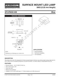 QTLP603CEBTR Datasheet Cover