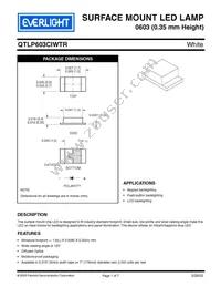 QTLP603CIWTR Datasheet Cover